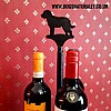 Labradoodle Revolving Wine Stand